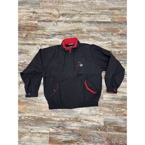 Vintage 90's JVC Jazz Music Festival Full Zip Jacket Size XL Nutmeg